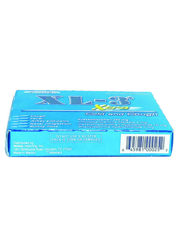 XL-3 Xtra cold and cough - Image 3