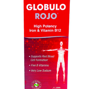 Globulo Rojo - Iron Supplement Pills with High Potency Iron & B Vitamins