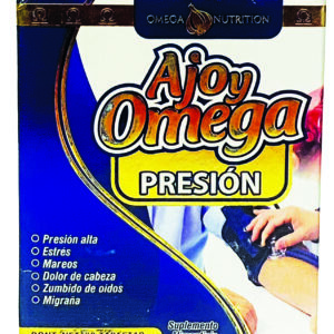 Ajo Omega Presión / High Blood Pressure Dietary Supplement