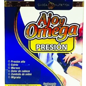 Ajo Omega Presión / High Blood Pressure Dietary Supplement