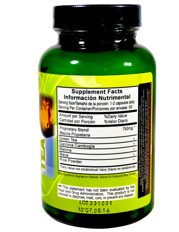 Green Tea capsules - Image 6