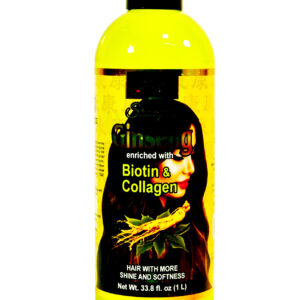 Shampoo Ginseng Biotin & Collagen 33.8 oz (1 L) / Shampoo Ginseng Biotina & Colágeno 33.8 oz