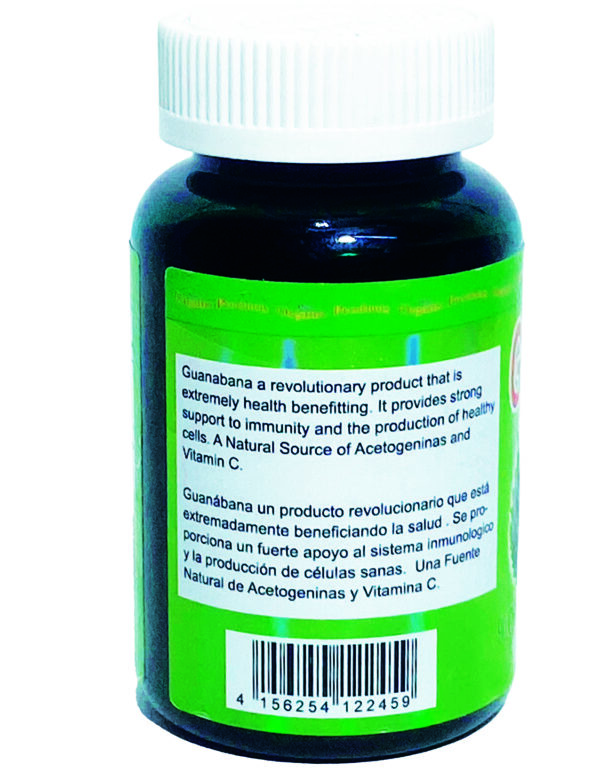 Guanábana - Natural Dietary Supplement. Antioxidant, Immune Support and Digestive - Image 2