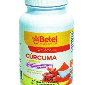 Organic Curcuma Turmeric Capsules by Betel Natural