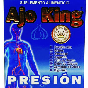 Ajo King  suplemento alimenticio /nutritional supplement- Presion/pressure
