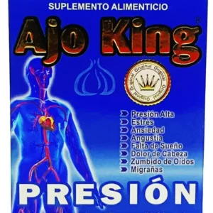 Ajo King suplemento alimenticio /nutritional supplement- Presion/pressure