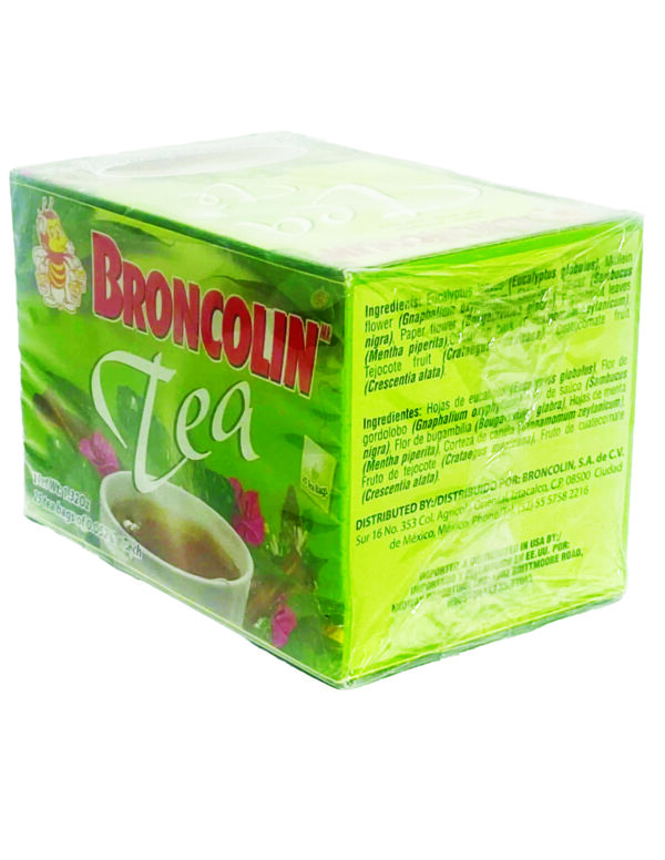 Broncolin Tea, Natural Remedy, Herbal Tea made with Plant Extracts - Image 2
