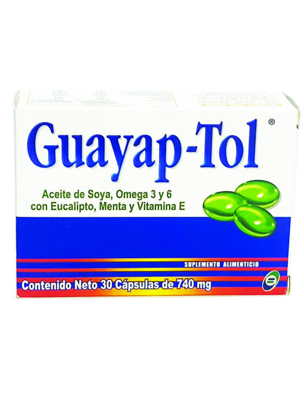 Guayabo-Tol - Dietary Supplement 30caps 740mg