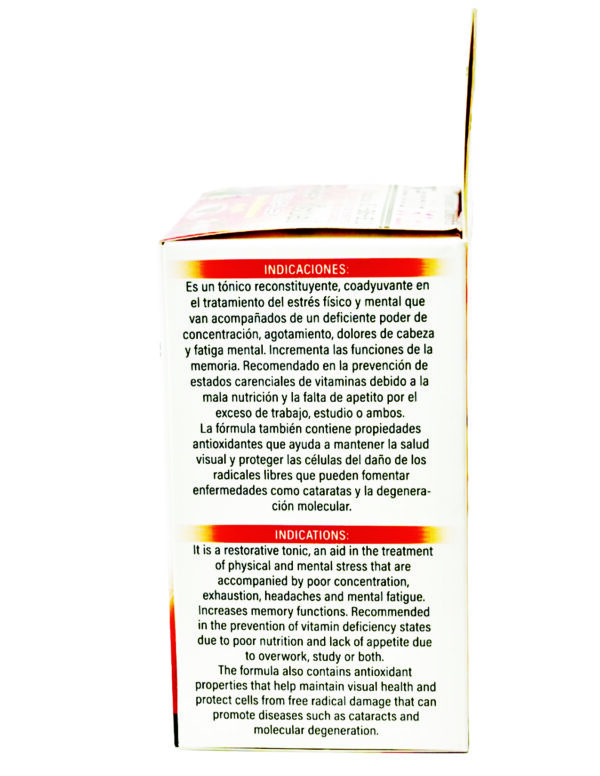 Neurobion Visual 50 Mil Vitaminas B1 B6 B12 10 viales 15 ml / 10 ampollas 15 ml(vision complex) - Image 5