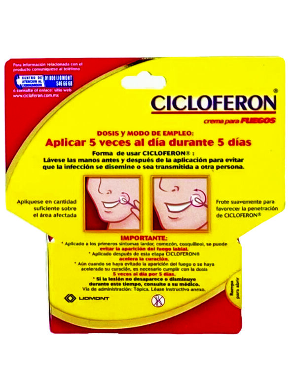 Cicloferon - Cold Sore Cream 2g - Image 2