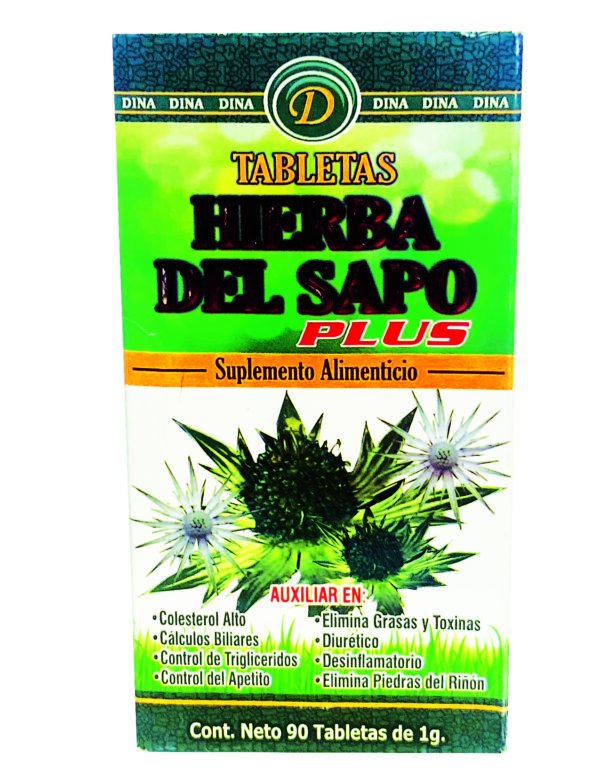 Hierba del Sapo Plus - Toad Grass Nutritional Supplement 90 Tabs