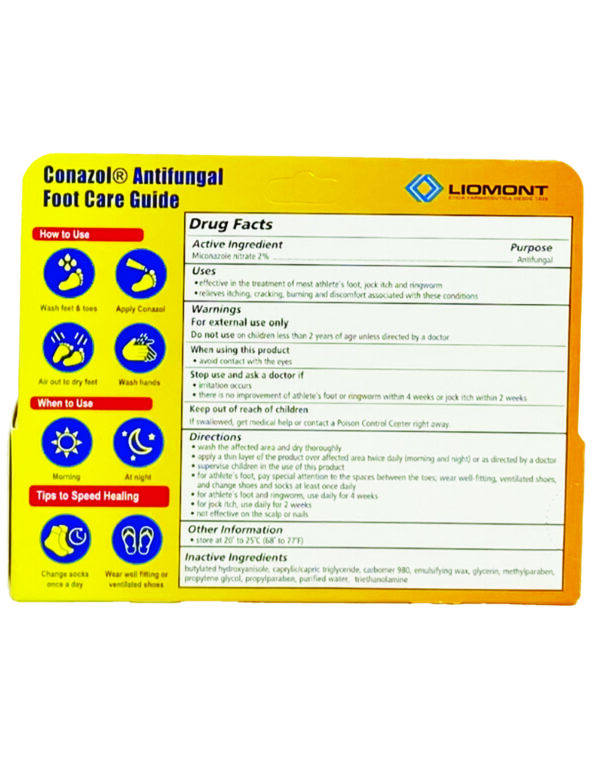 Conazol Antifungal Athletes Foot Solution 1.50z 30g - Image 3