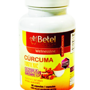 Organic Curcuma Turmeric Capsules by Betel Natural