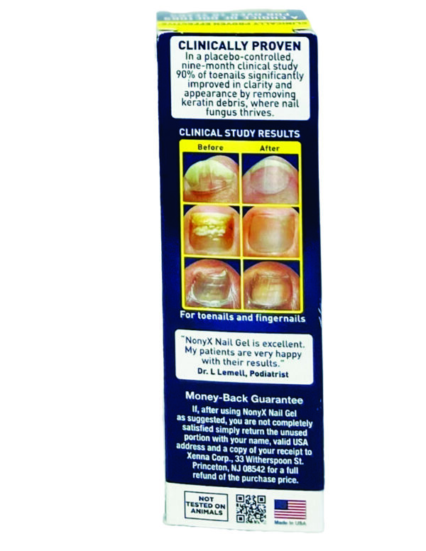 NonyX - Fungal nail Clarifying Nail Gel - Image 2