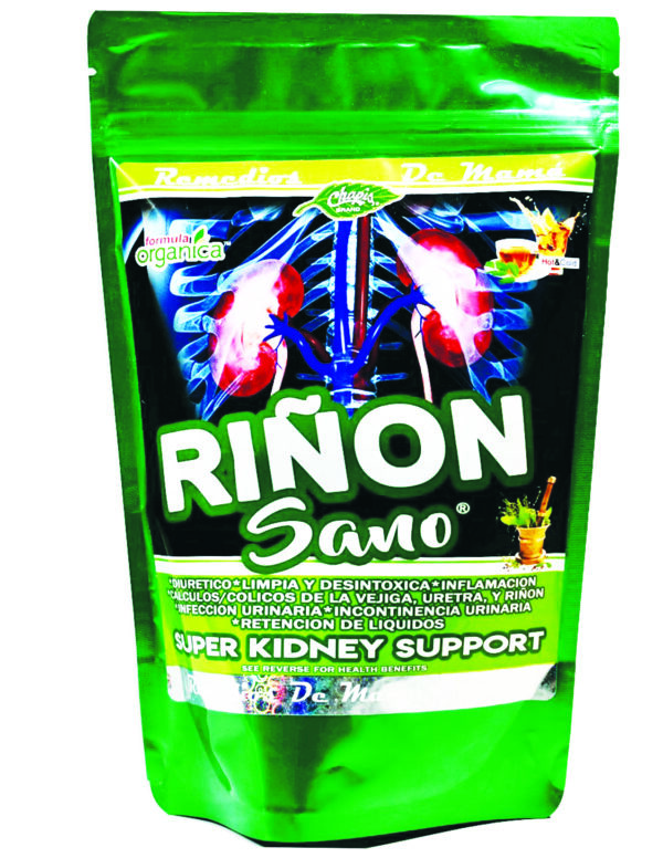 Riñon Sano  Super Kidney Support. Organic Herbal Tea 3.5oz / Riñón Sano Súper Soporte Renal. Té de hierbas orgánico 3.5 oz